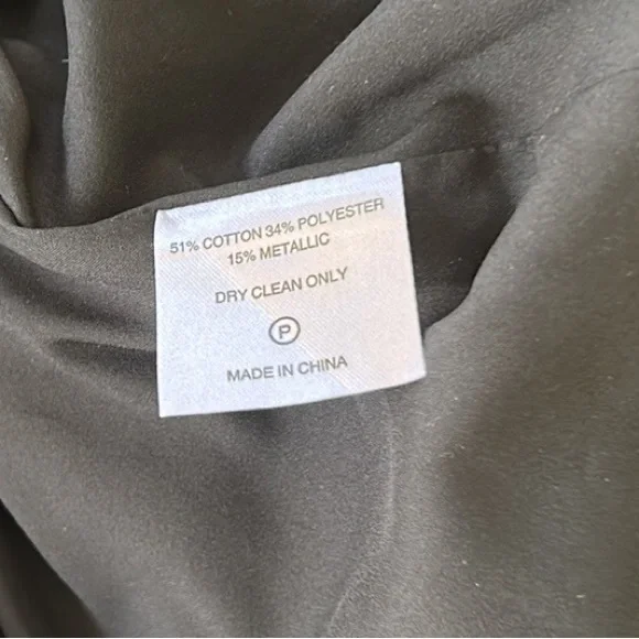 NEW Marie Oliver Filly Organza Mini Skirt in Inky Metallic Plaid Print - 4